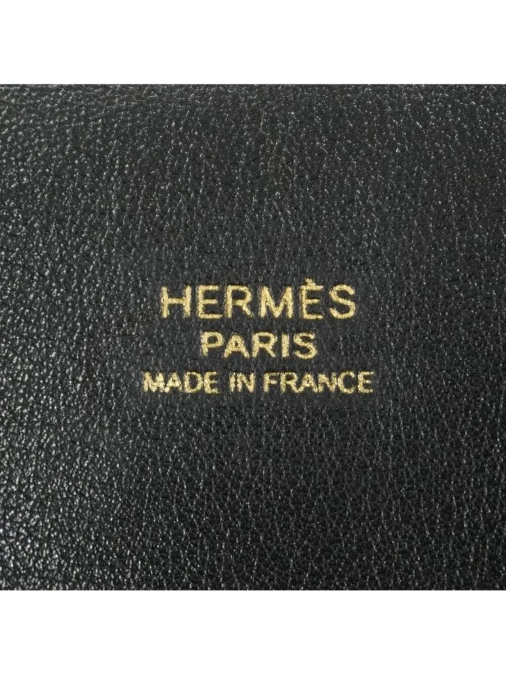 Hermes Handbag Bolide 31 Taurillon Clemence Black Gold 2-Way